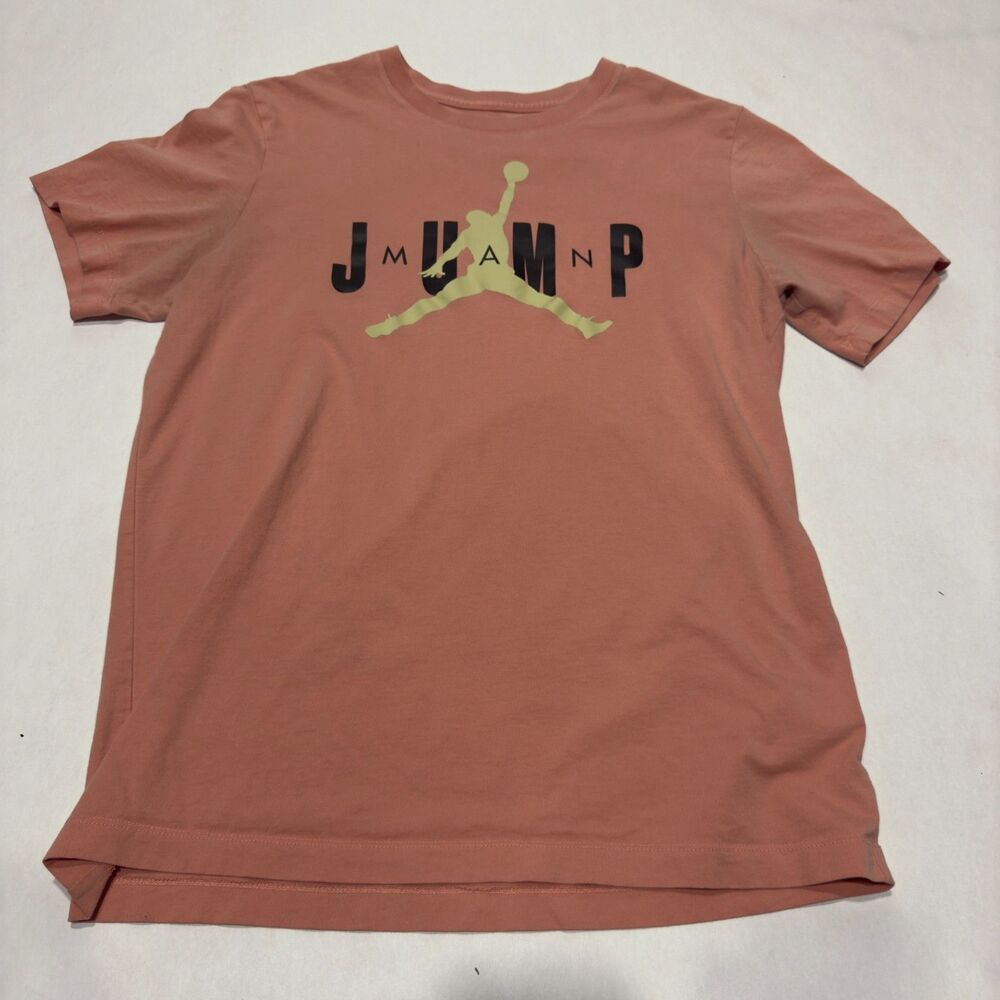 Jordan Jumpman Graphic Tee ‘Pink/Black’ Size Medium